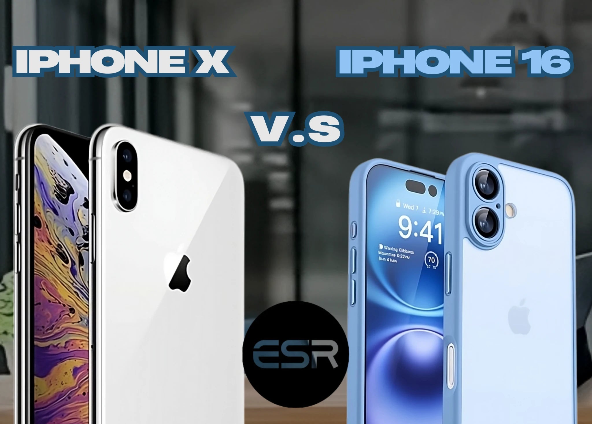 iPhone X vs iPhone 16 Setup: Which Camera Design Do You Prefer? | ESR