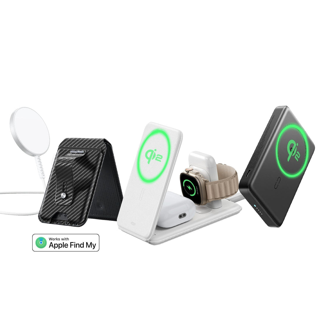 MagSafe Travel Charging Bundle with Find My Wallet - US Plug ESR ESR