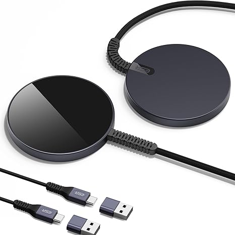 Mini Wireless Charger (HaloLock) - Black-2 Pack ESR ESR