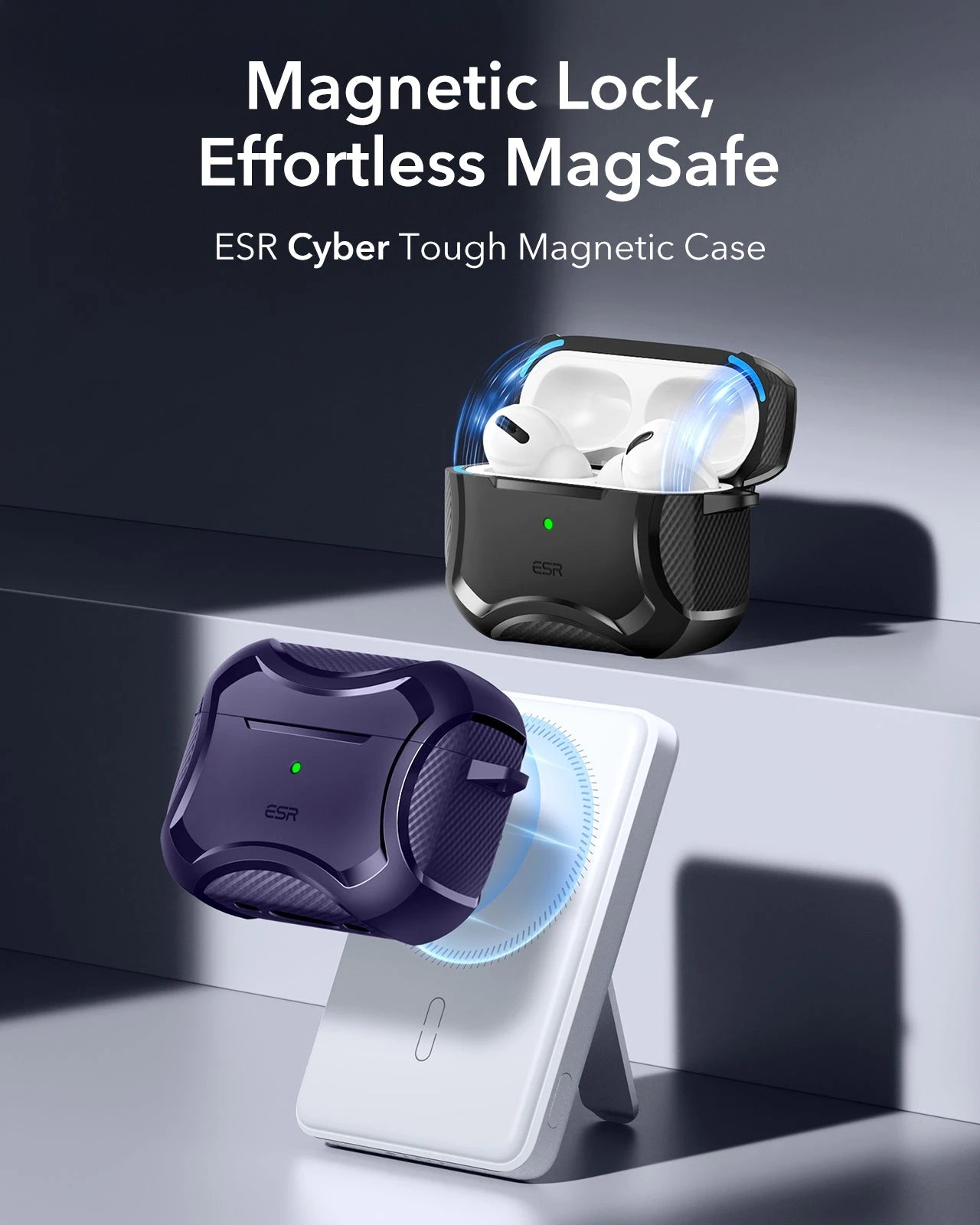 ESR AirPods Pro 3 Rugged Charging Case Purple
