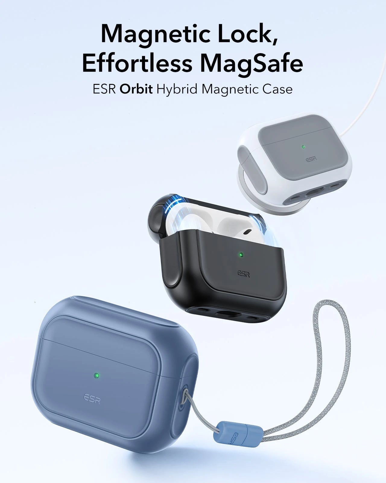 AirPods Pro 3 Oribt Hybird Magnetic Case - Dark Blue ESR ESR