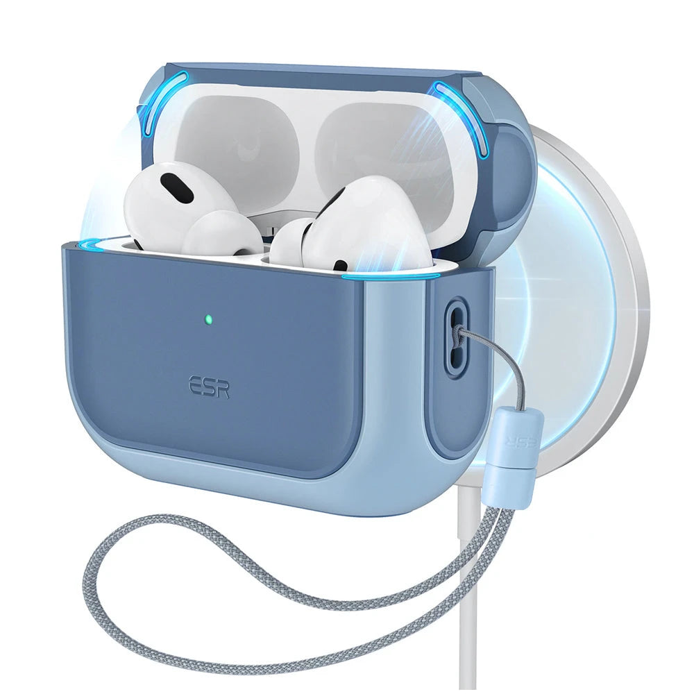 Powder Blue Lightweight AirPods Pro 3 MagSafe Case ESR Orbit Hybrid powder-blue-lightweight-airpods-pro-3-magsafe-case-esr-orbit-hybrid