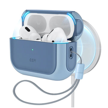 Blue AirPods Pro 3 Charging Case