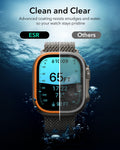 ESR Apple Watch Ultra 3 2025 Screen Protector Orange Clean and Clear