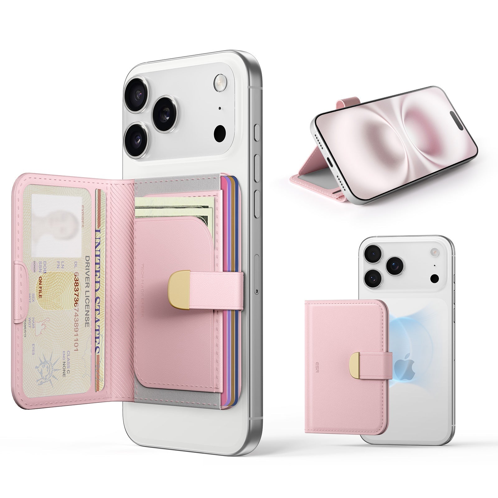 Aura Clutch Magnetic Wallet - Pink ESR ESR