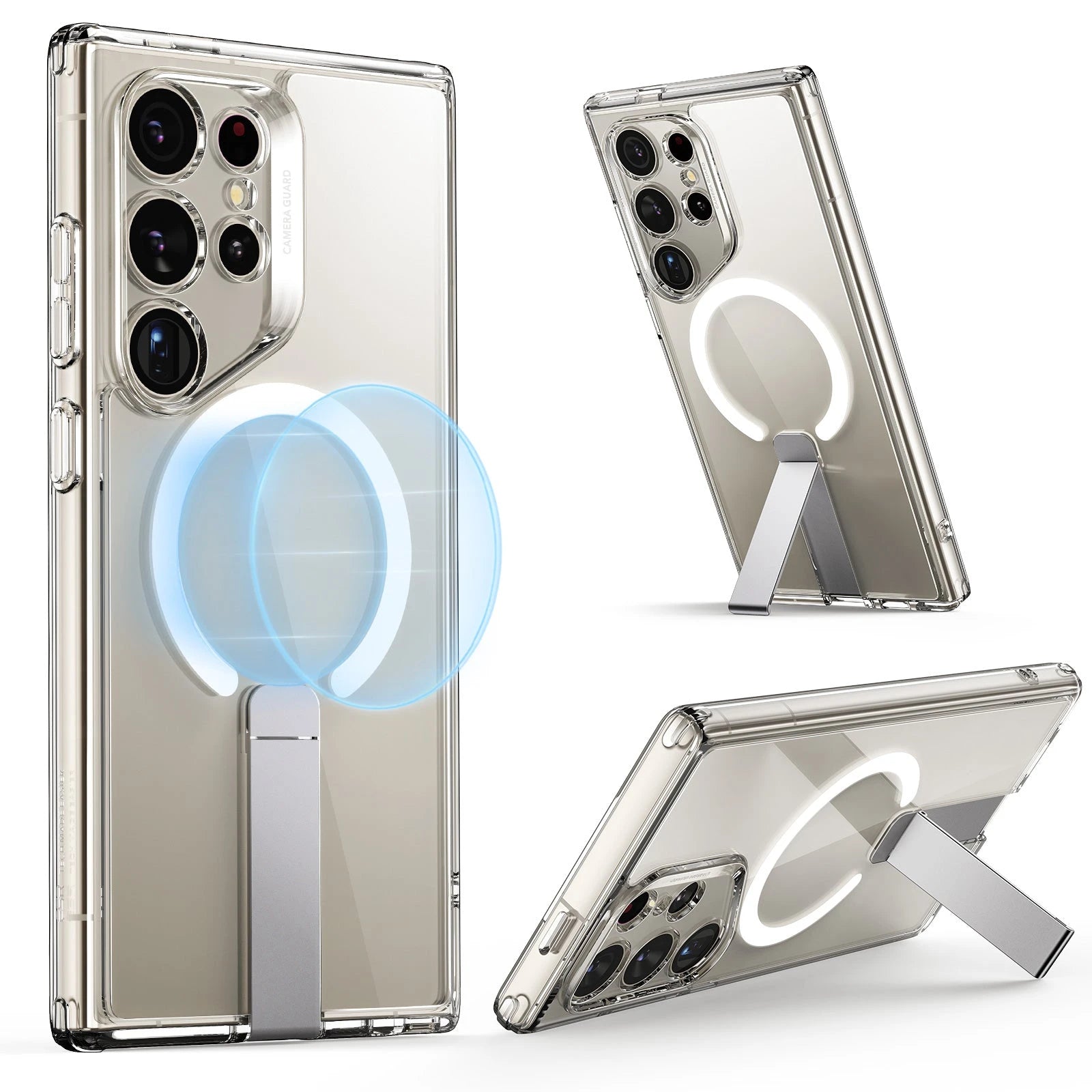 Galaxy S24 Ultra Boost Flickstand Case (HaloLock) - Clear Galaxy S24 Ultra Boost Flickstand Case (HaloLock) - Clear