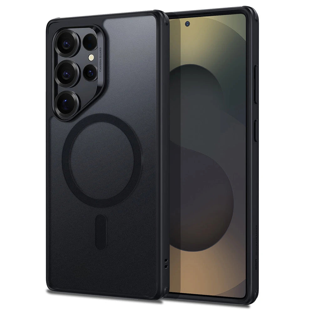 Galaxy S25 Ultra HaloLock Classic Hybrid Case - Frosted Black ESR ESR