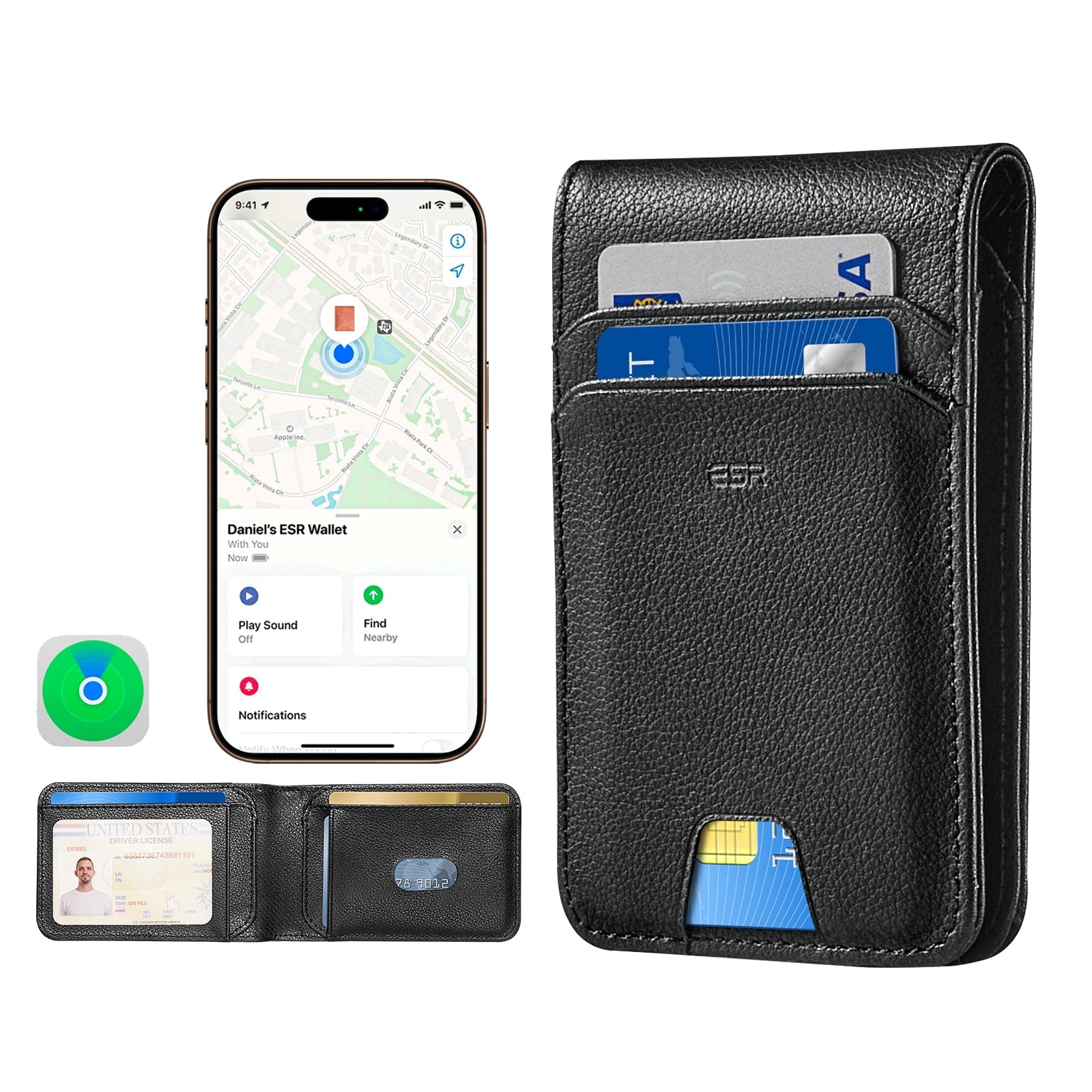 Geo Card Holder - Twilight Black ESR ESR