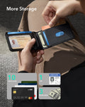 Geo Card Holder - 11 Cards Plus 3 Cash