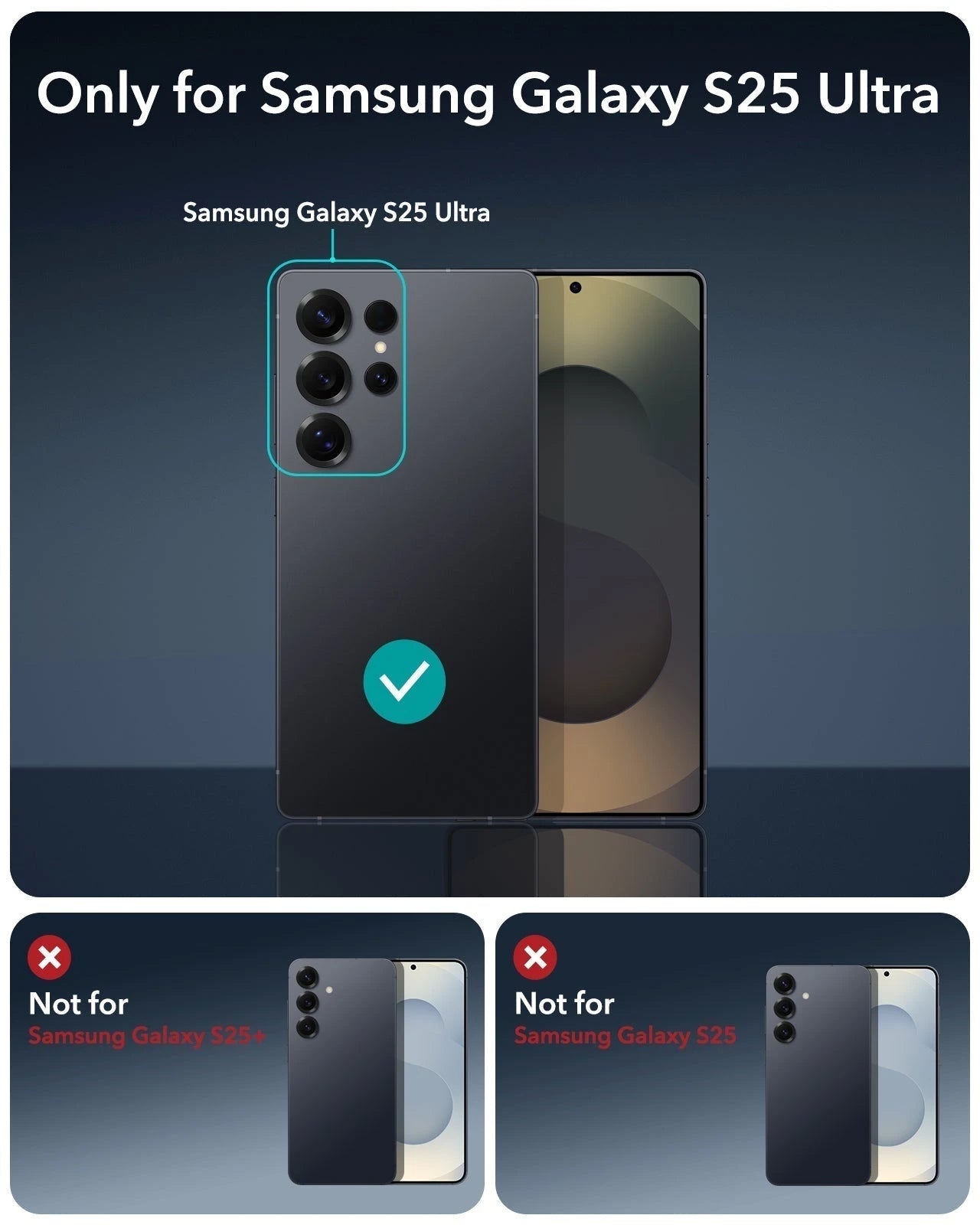 Galaxy S25 Ultra HaloLock Classic Hybrid Case - Frosted Black ESR ESR