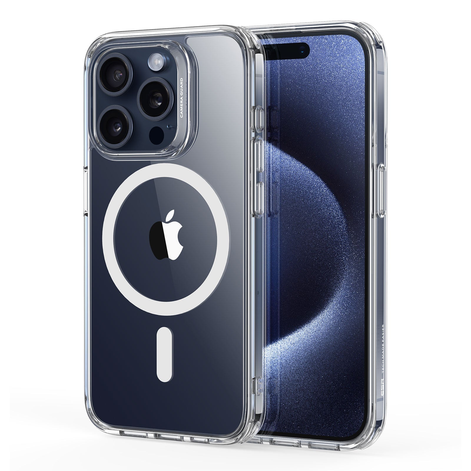 iPhone 15 Pro Max Classic Hybrid Case (HaloLock) - Clear iPhone 15 Pro Max Classic Hybrid Case (HaloLock) - Clear