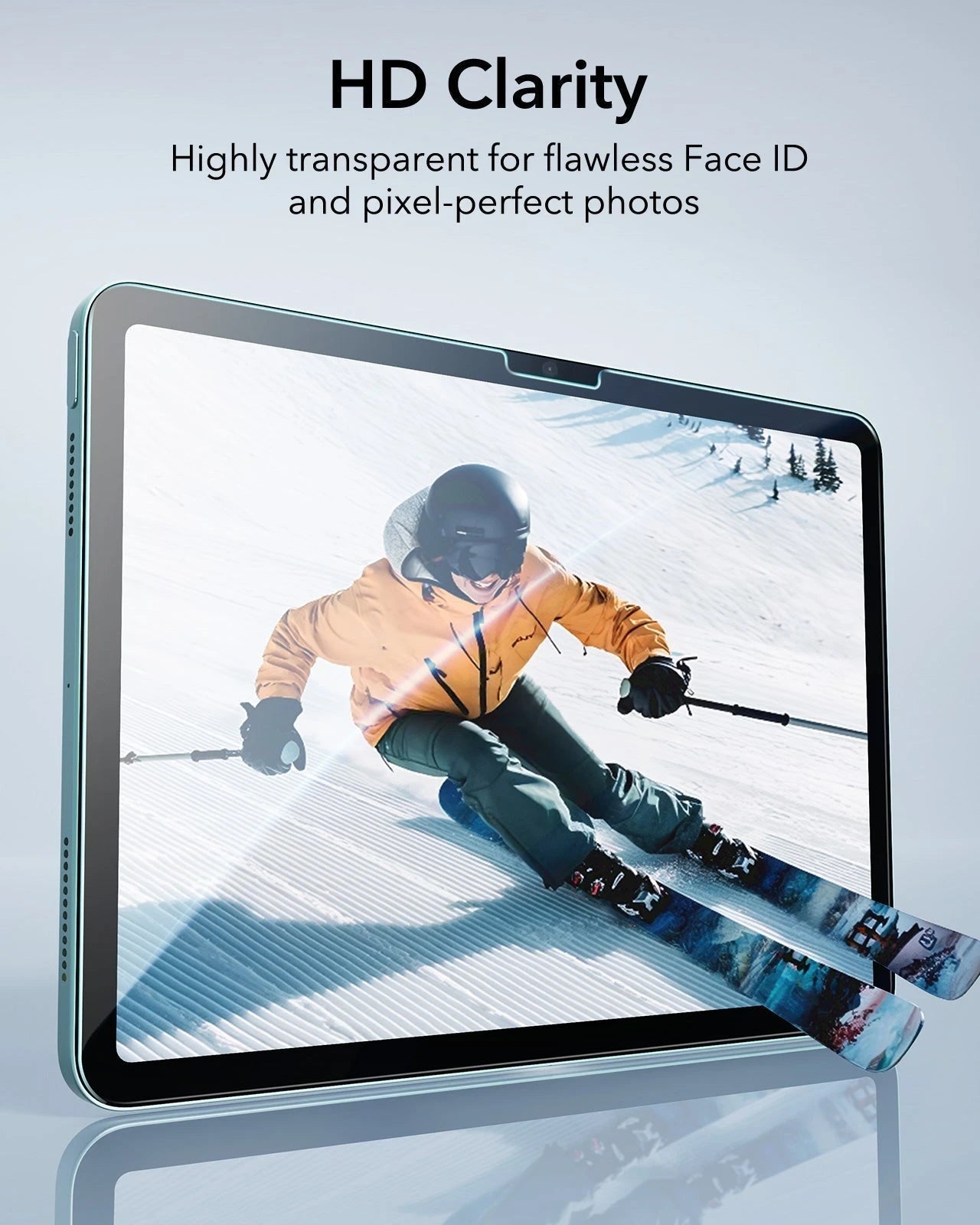 iPad Air 11“ (2025) Magnetische Rebound Tastatur Hülle 360 Schutz Paper Feel Bündel-DE layout-Black ESR ESR