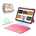 iPad 10th Gen Flex Keyboard Case (Detachable) Transformation Bundle - US Layout-Pink ESR ESR