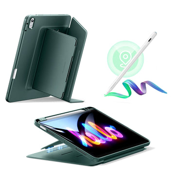 iPad Air 11" (2024) Bundle Flip Magnetic Case with Geo Digital Pencil - Green ESR ESR