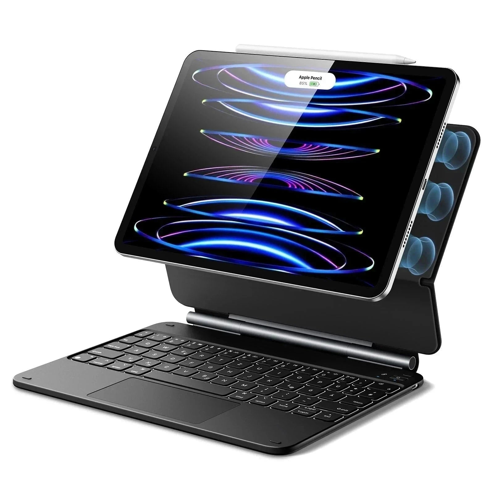 Clip-on bluetooth toetsenbord voor de ipad air Clip-on bluetooth toetsenbord voor de ipad air