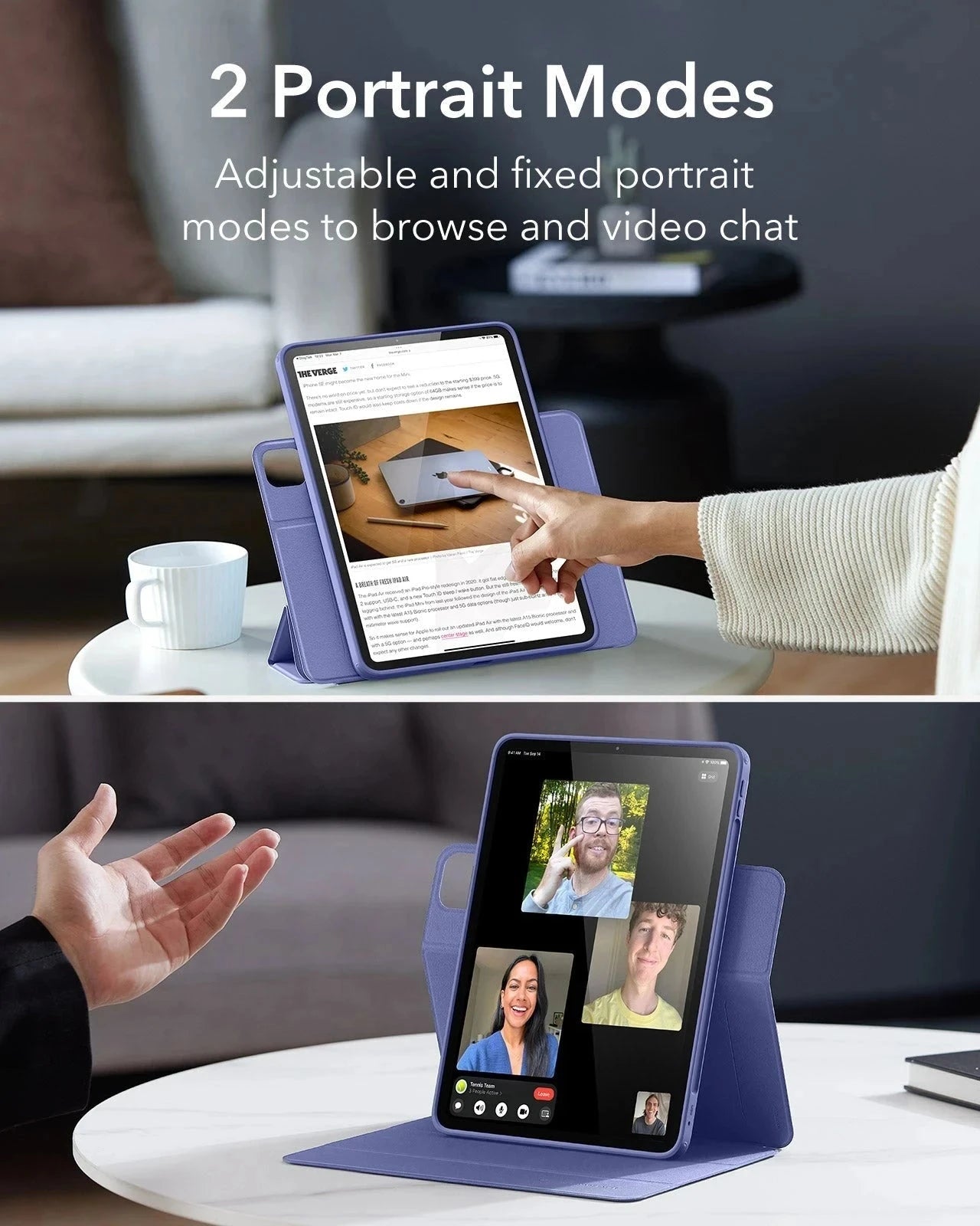 iPad Pro 11ʺ (2025) Rebound Hybrid Case 360 - Lavender ESR ESR