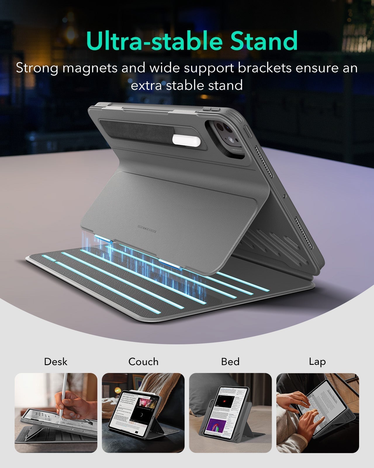 iPad Pro 11" (2025) Shift Transformation Bundle - Titanium ESR ESR