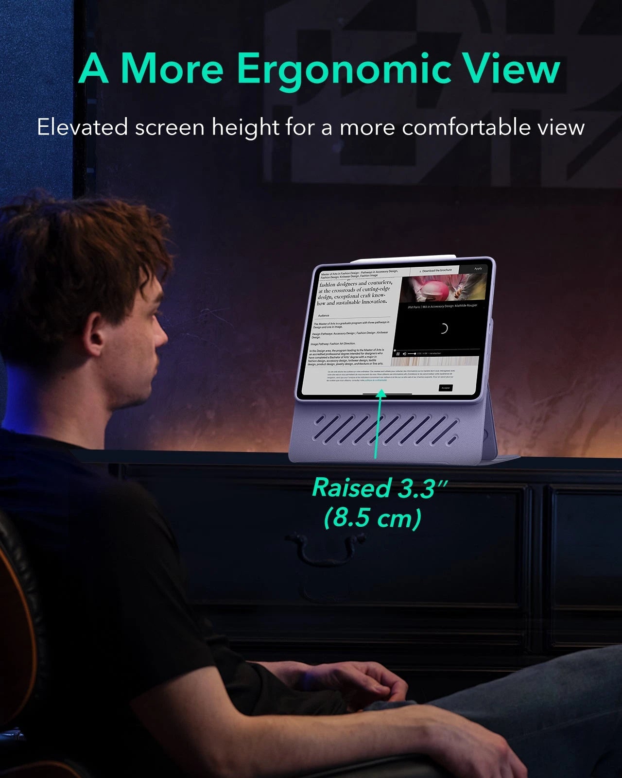 iPad Pro 13ʺ (2025) Shift Magnetic Case - Purple ESR ESR