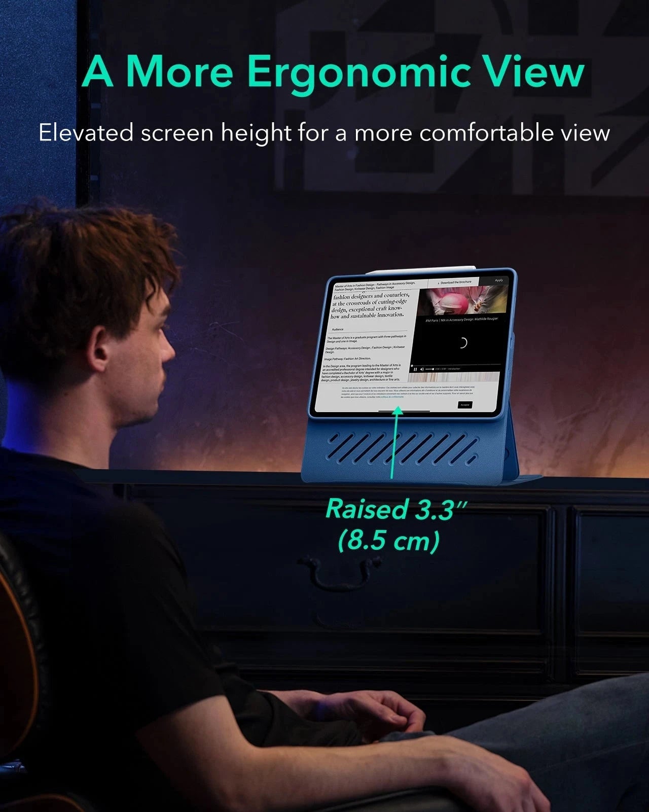 iPad Pro 13" (2025) Shift Transformation Bundle - Blue ESR ESR
