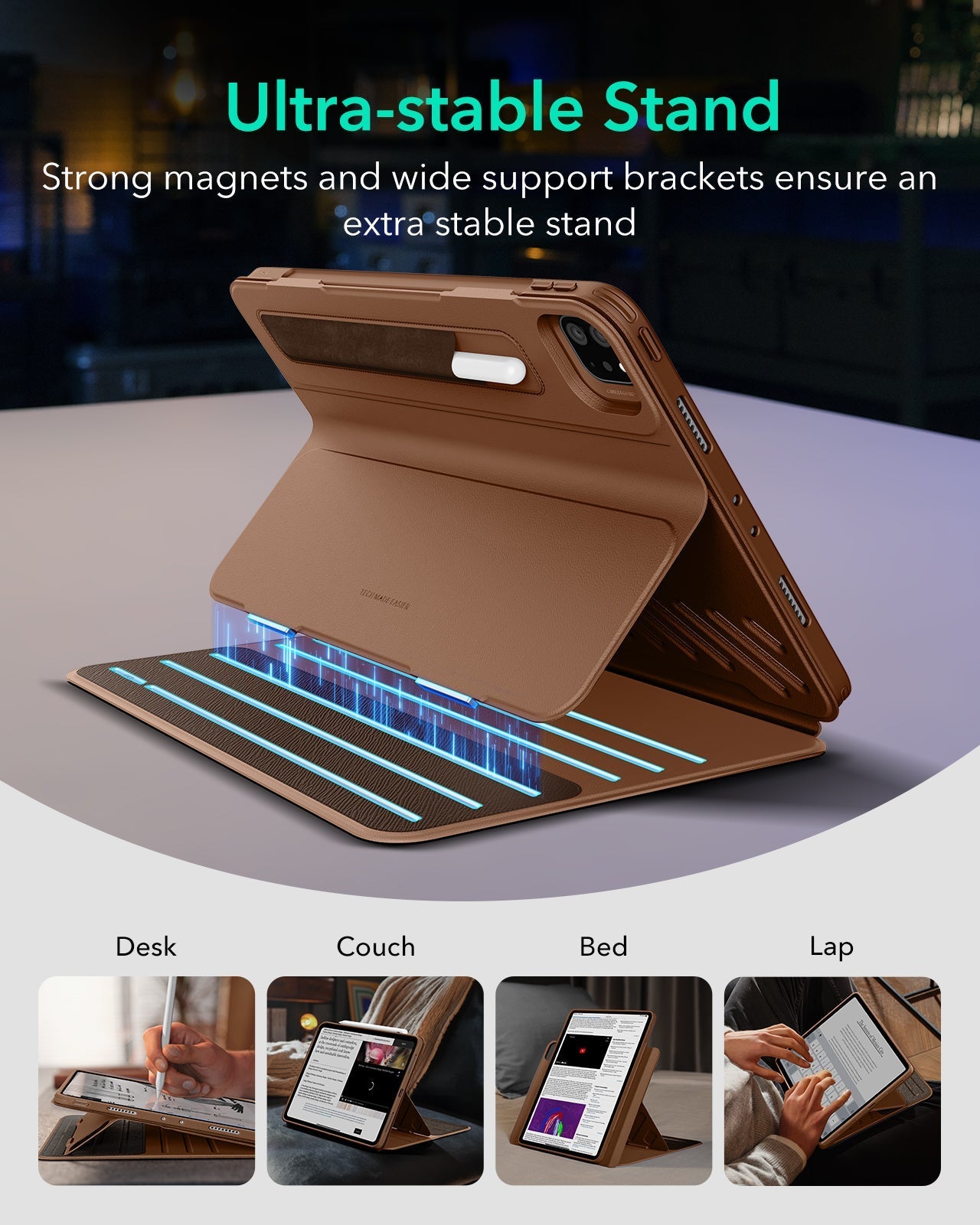 iPad Pro 13" (2025) Shift Transformation Bundle - Brown ESR ESR