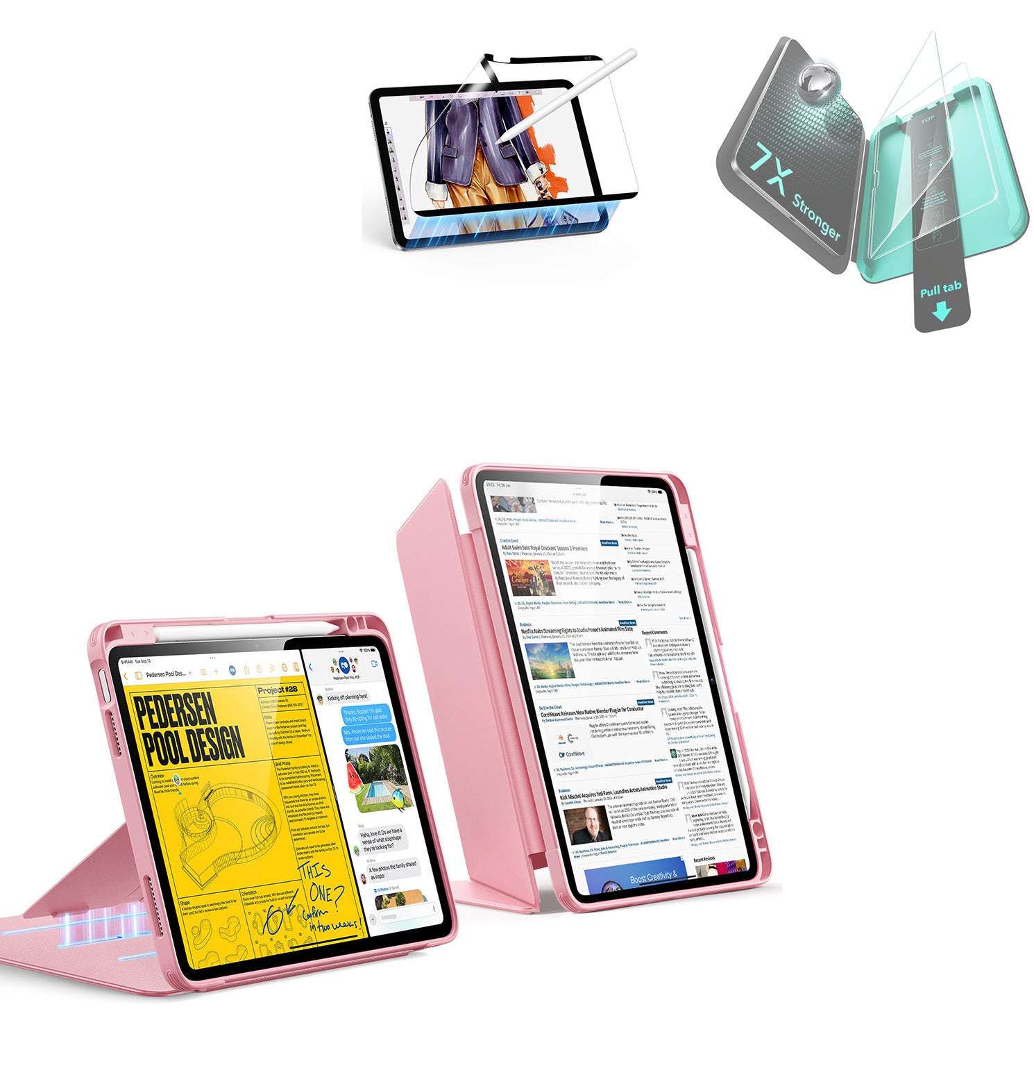 Pink iPad Air 11