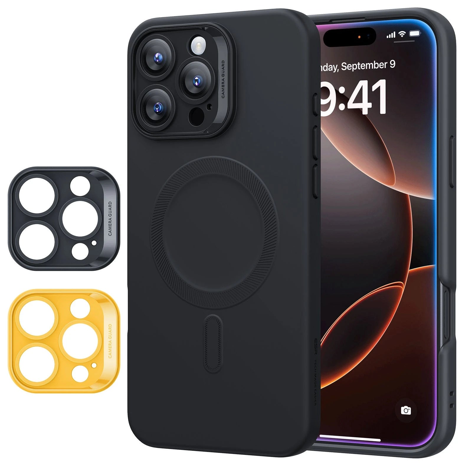 iPhone 16 Pro Cloud Soft Case magsafe black 1