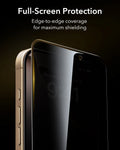 ESR Best iPhone 16 Pro Max Corning Tempered Glass Privacy Screen Protector