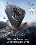 ESR iPhone 17 Cyber Tough Magsafe Case with Camera Control Black