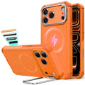 iPhone 17 Pro Cyber Tough Magnetic Case (Camera Control, Stash Stand) - Orange ESR ESR