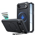 iPhone Air Cyber Tough Magnetic Case (Camera Control, Stash Stand) - Black ESR ESR