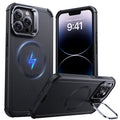 iPhone 14 Pro Max Cyber Tough Magnetic Case (Stash Stand) - Black ESR ESR