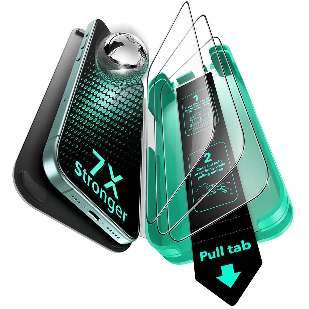 iPhone 15 Pro UltraFit Armorite Screen Protector - 3 Pack ESR ESR