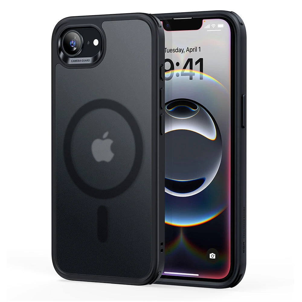 iPhone 16e HaloLock Classic Hybrid Case - Frosted Black ESR ESR