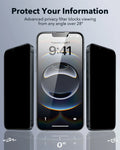iPhone 16e UltraFit Classic Privacy Screen Protector - 3 Pack ESR ESR