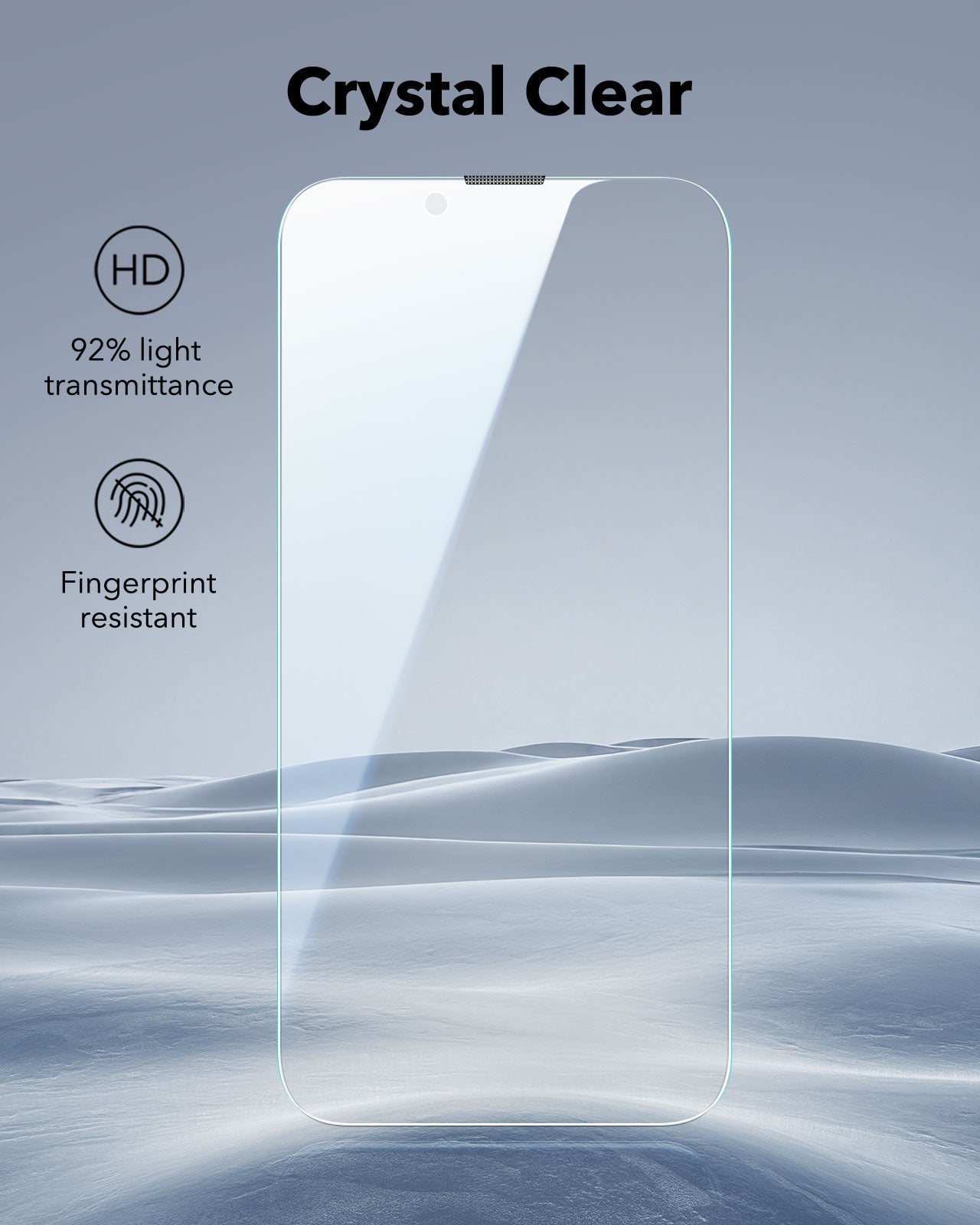 iPhone 16e UltraFit Classic Privacy Screen Protector - 3 Pack ESR ESR