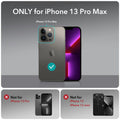 iPhone 13 Pro Max Armor Tough Case with Stash Stand (HaloLock) - Clear Black ESR ESR