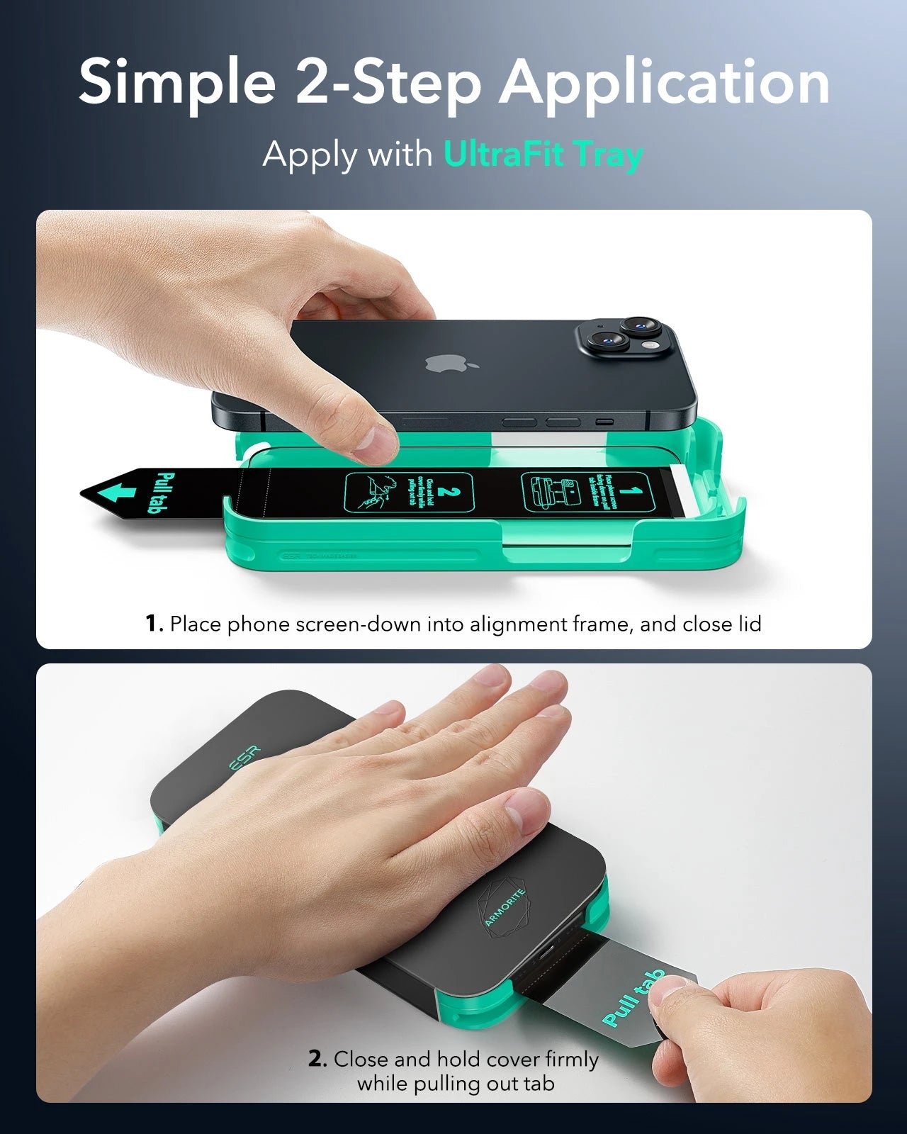 iPhone 14/13/13 Pro UltraFit Armorite Screen Protector - 3 Pack ESR ESR