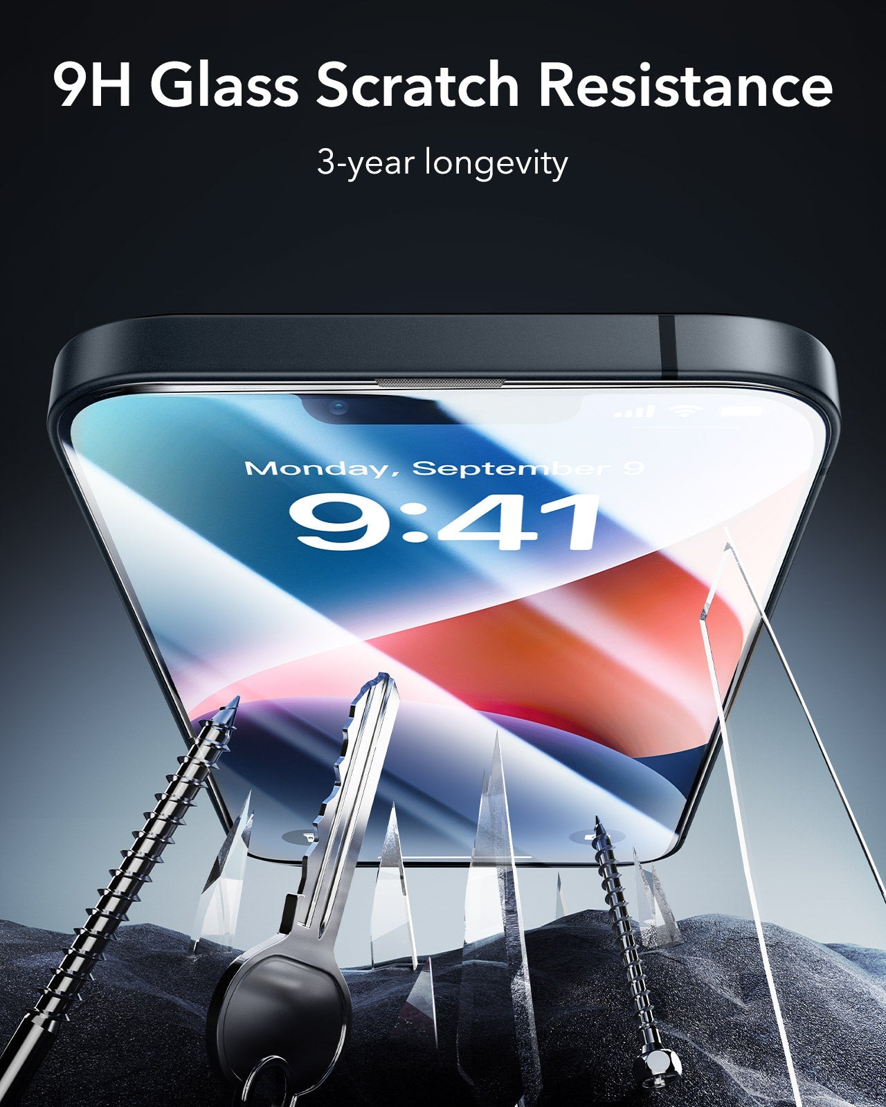 iPhone 14/13/13 Pro UltraFit Armorite Screen Protector - 3 Pack ESR ESR