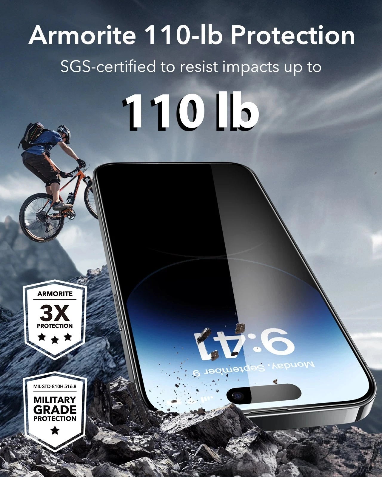 iPhone 14 Pro UltraFit Armorite Privacy Screen Protector - 3 Pack(复制) ESR ESR