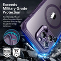 iPhone 14 Pro Max Armor Tough Case (HaloLock) - Clear Purple ESR ESR