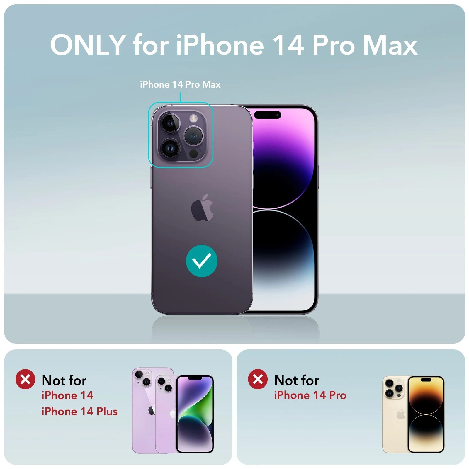 iPhone 14 Pro Max Cloud Soft Case with Stash Stand (HaloLock) - Green ESR ESR