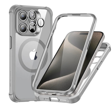 iPhone 15 Pro Armor Tough Case (HaloLock) - Clear Grey ESR ESR