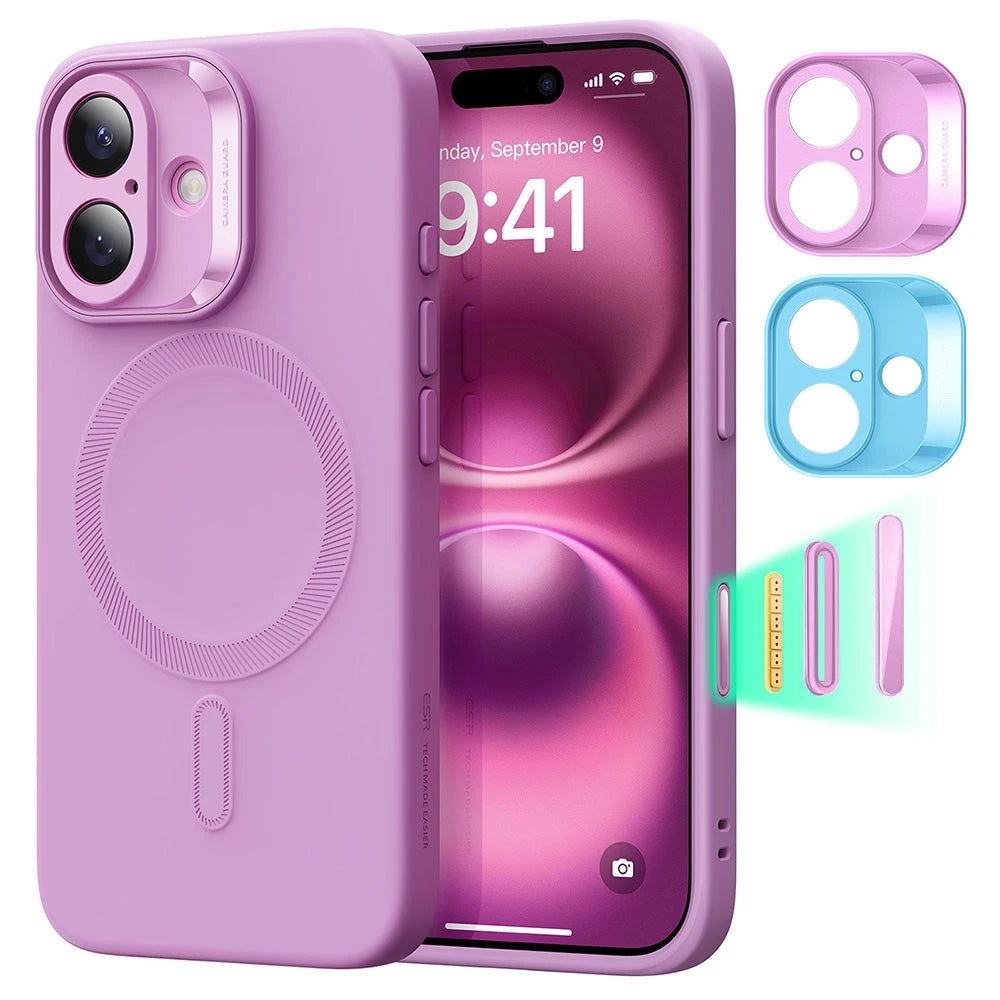 iPhone 16 Plus Cloud Soft Magnetic Case (Camera Control) - Pink ESR ESR