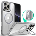 iPhone 16 Pro Max HaloLock Classic Hybrid Case (Camera Control, Stash Stand) - Clear Grey ESR ESR