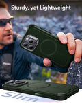 iPhone 16 Pro Max Cyber Tough Magnetic Case (Camera Control, Stash Stand) - Army Green ESR ESR