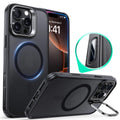 iPhone 16 Pro Max HaloLock Classic Hybrid Case (Camera Control, Stash Stand) - Frosted Black ESR ESR