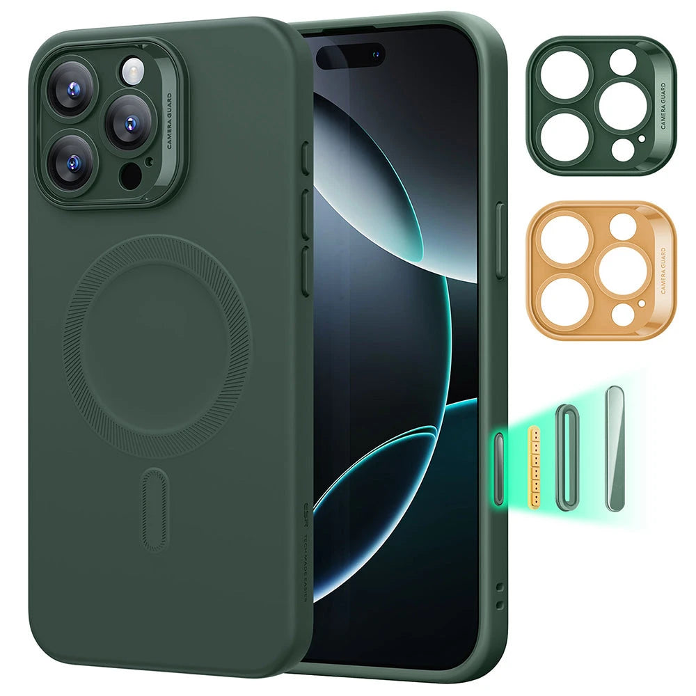iPhone 16 Pro Cloud Soft Magnetic Case (Camera Control) - Green ESR ESR