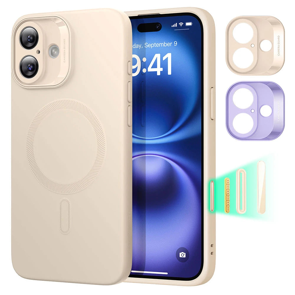 iPhone 16 Cloud Soft Magnetic Case (Camera Control) - Light Tan ESR ESR