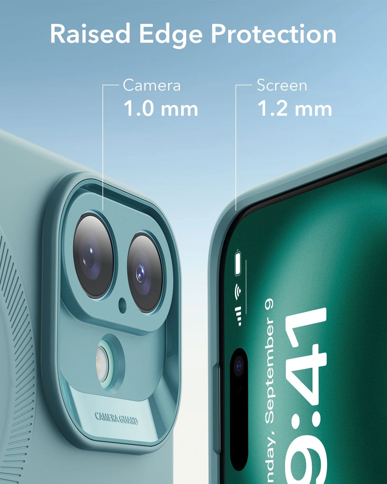 iPhone 16 Cloud Soft Magnetic Case (Camera Control) - Teal ESR ESR