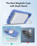 iPhone 16 Cloud Soft Magnetic Case (Camera Control, Stash Stand) - Ultramarine ESR ESR